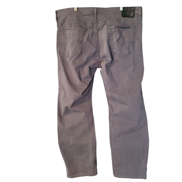 AG Adrianno Goldschmeid The Graduate mens gray chinos- 40 X 32. Y106 - Picture 6 of 8